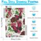 5D Diamond Painting Kits Adults DIY Diamond Painting Canvas Full Roses Butterflies Painting Art Kit for Beginners Home Art Decoration Hanging Painting 12" x 16"